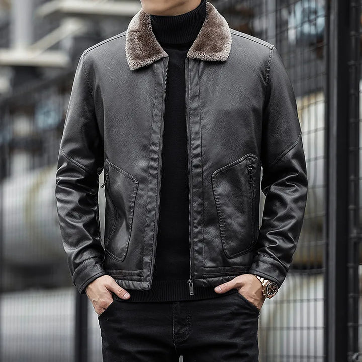 Veste homme à col en laine - Romain