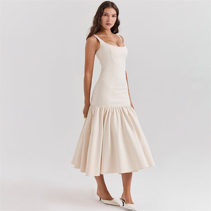 Ariana - Robe élégante avec plis et coupe ajustée