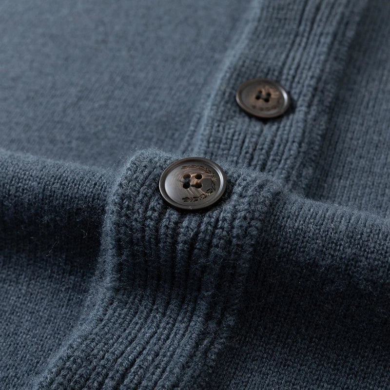 Gilet tricoté pour homme avec boutons - Elian