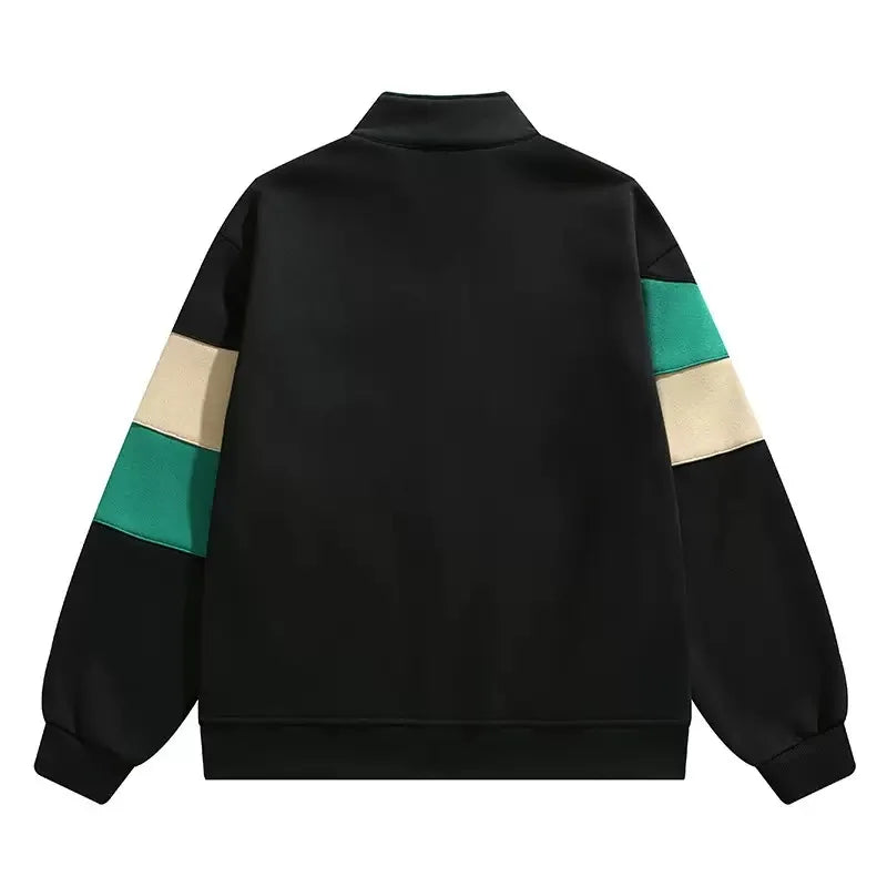 Veste de sport végétalienne avec fermeture à glissière et coloration - Ardan
