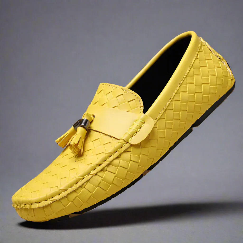 Mocassins en cuir à glands - Davin
