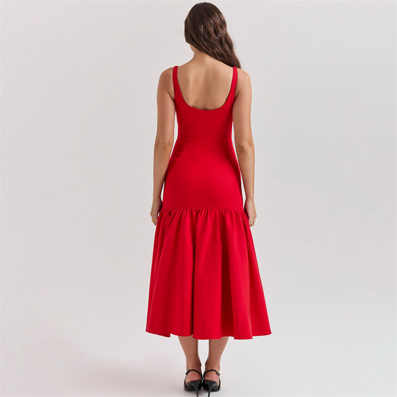 Ariana - Robe élégante avec plis et coupe ajustée