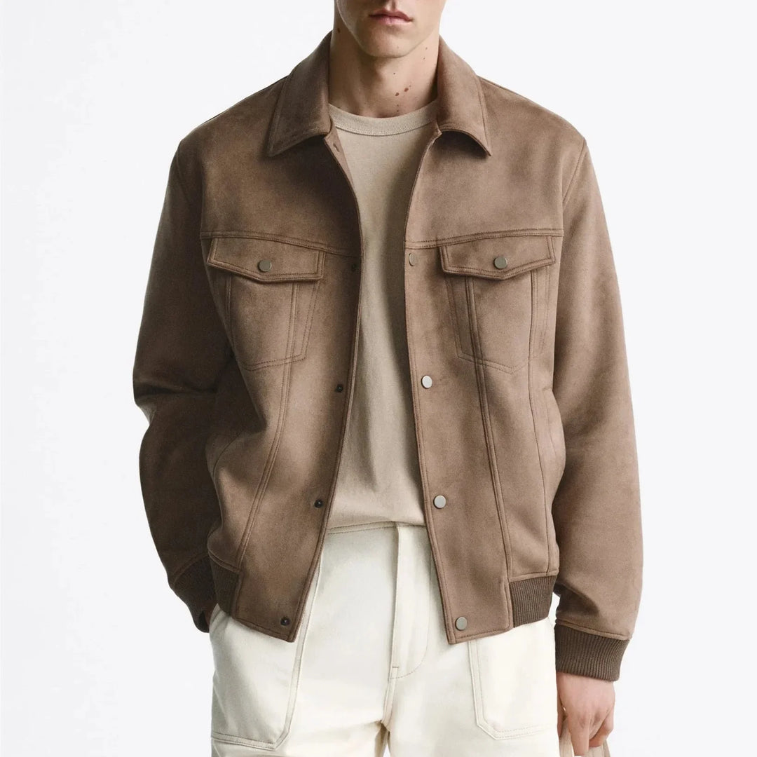 Veste effet daim pour homme - Marceau