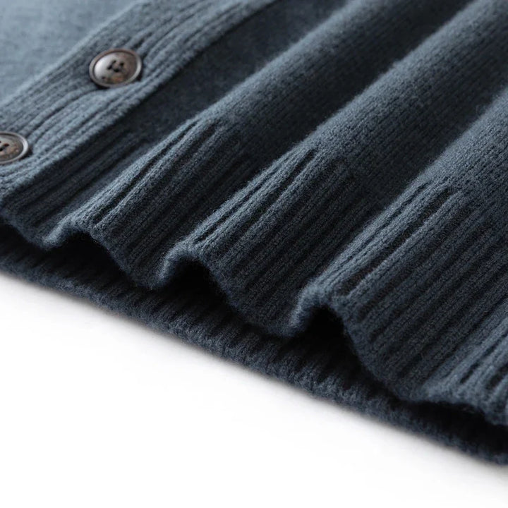 Gilet tricoté pour homme avec boutons - Elian