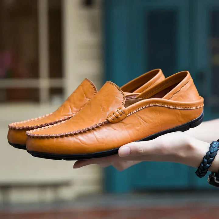 Chaussures à enfiler en cuir végétalien - Mutombo