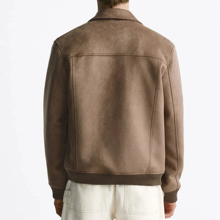 Veste effet daim pour homme - Marceau