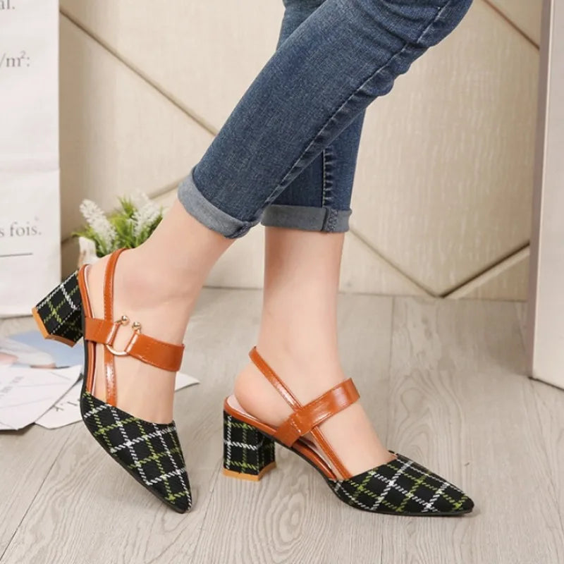 Chaussure à talon moyen - Regina