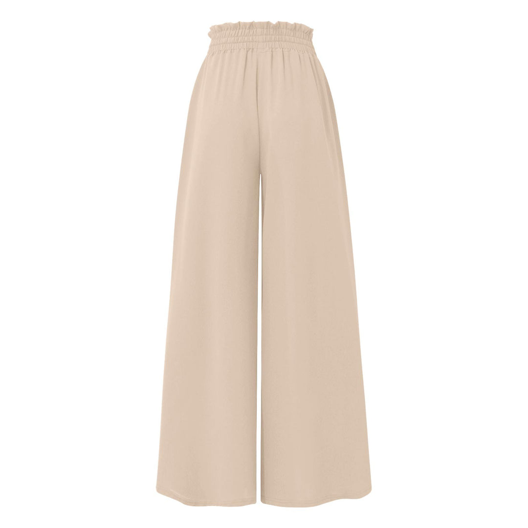 Perla - Pantalon Ample uni