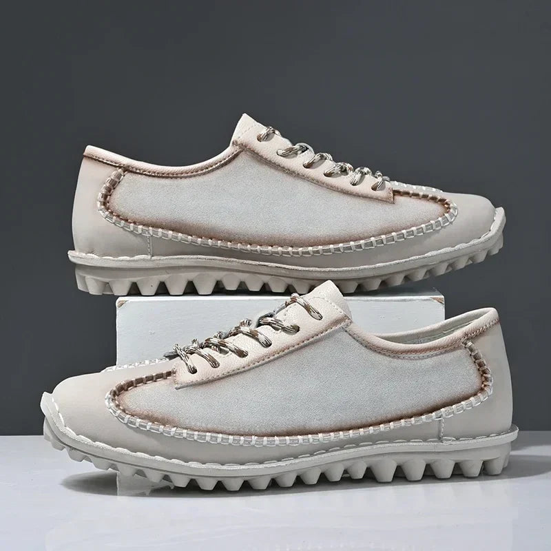 Chaussures en cuir patiné - Robert