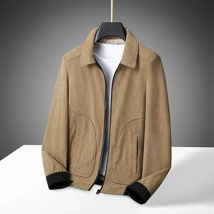 Veste zippée en velours côtelé pour homme - Emeric