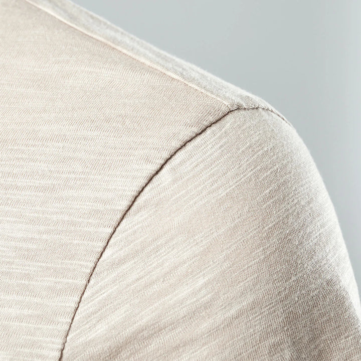T-shirt Henley pour homme - décontracté et classique
