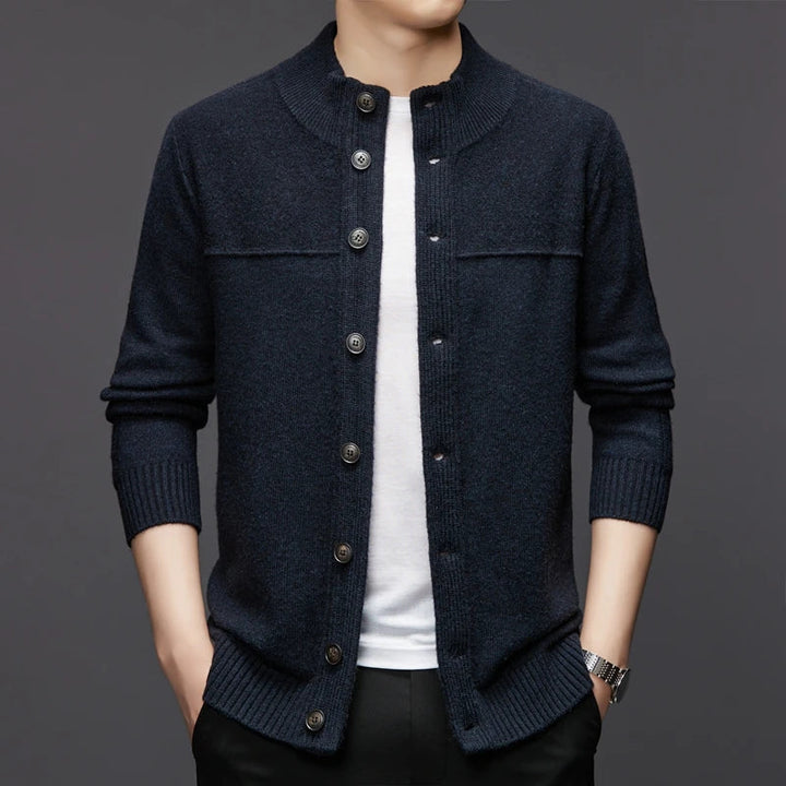 Gilet tricoté pour homme avec boutons - Elian