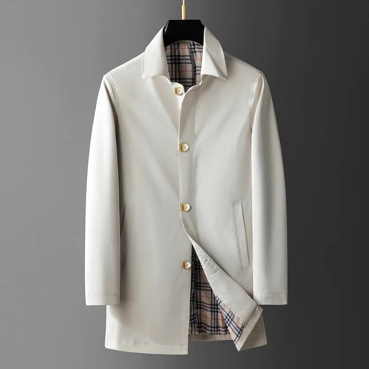 Manteau élégant pour homme avec doublure classique - Darion