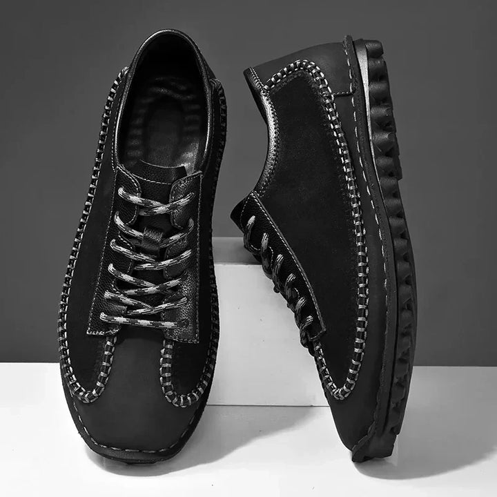 Chaussures en cuir patiné - Robert