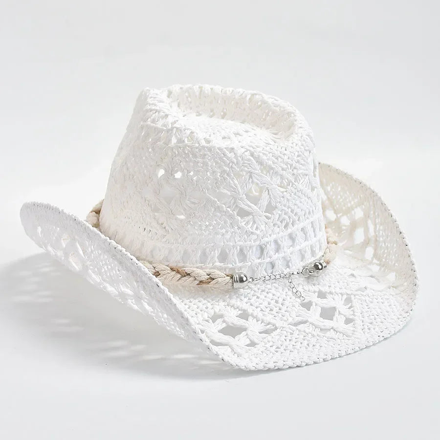 Chapeau de paille Coquillage côtier
