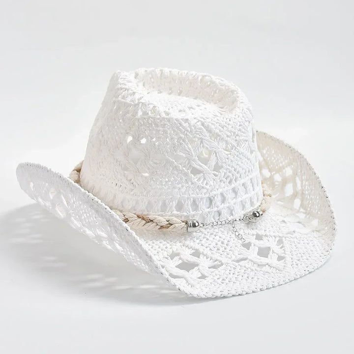 Chapeau de paille Coquillage côtier