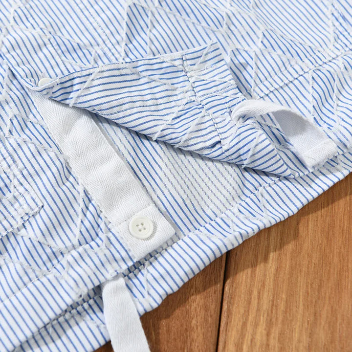 Chemisier d'affaires de haute qualité pour hommes, bleu classique