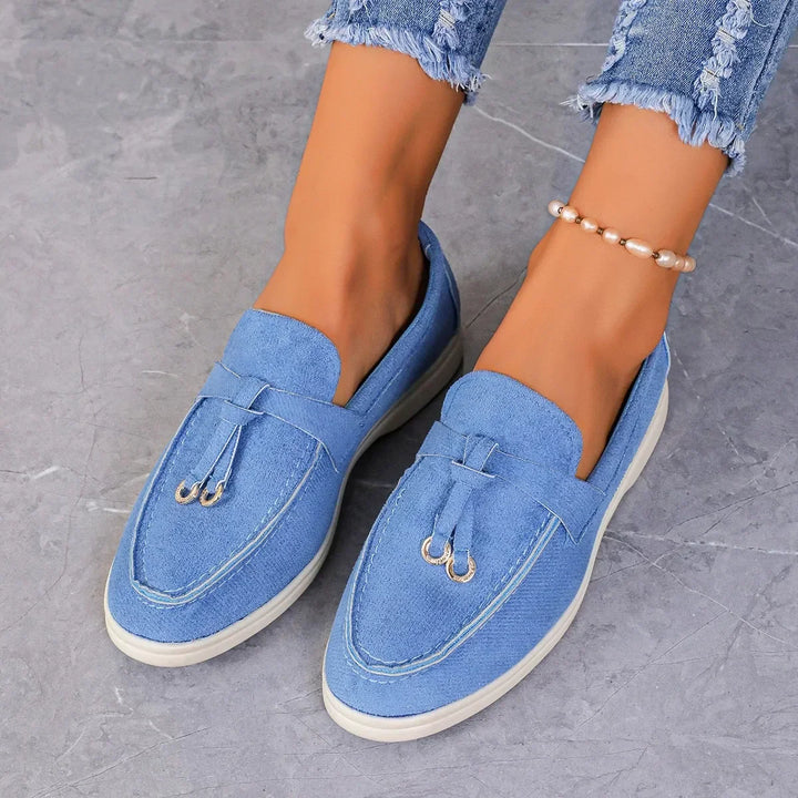 Mocassins à glands en daim - Wendy