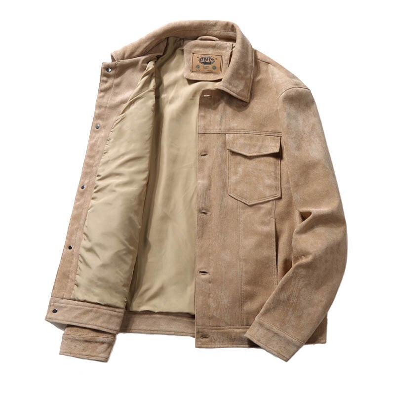 Veste en daim pour homme - Massimo