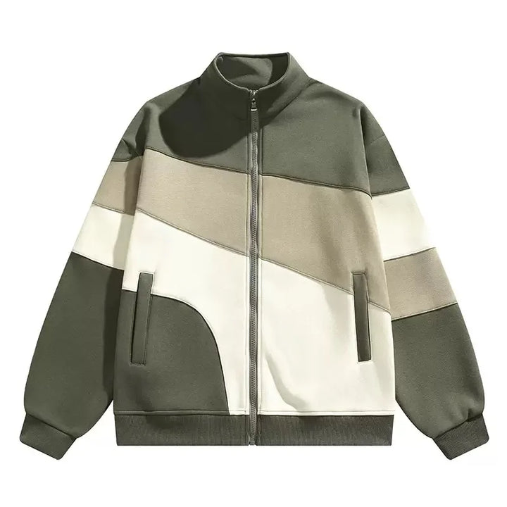 Veste de sport végétalienne avec fermeture à glissière et coloration - Ardan