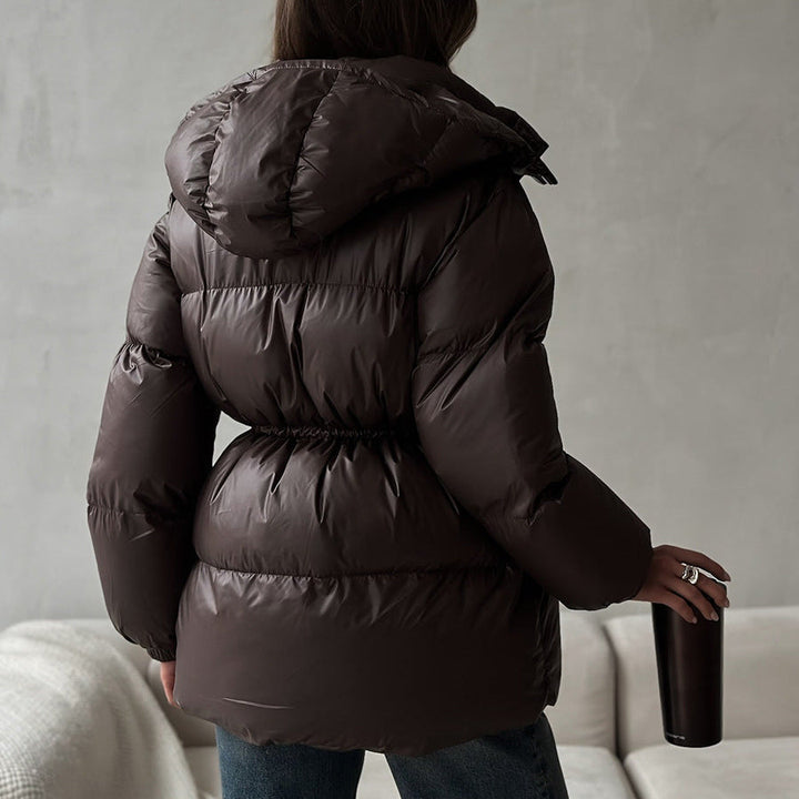 Manteau matelassé pour femme avec capuche réglable - Elissea