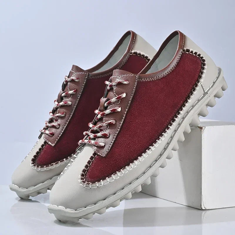 Chaussures en cuir patiné - Robert