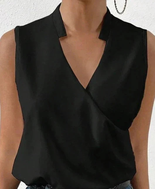 Elena - Elégant top sans manches - Intemporel, stylé & combinable de multiples façons