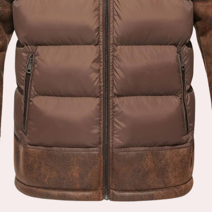 Veste d'hiver douillette de haute qualité pour hommes