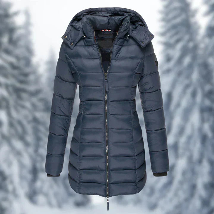 Manteau matelassé léger à capuche pour femmes - Kairi
