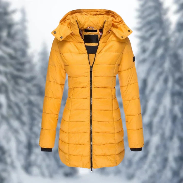 Manteau matelassé léger à capuche pour femmes - Kairi