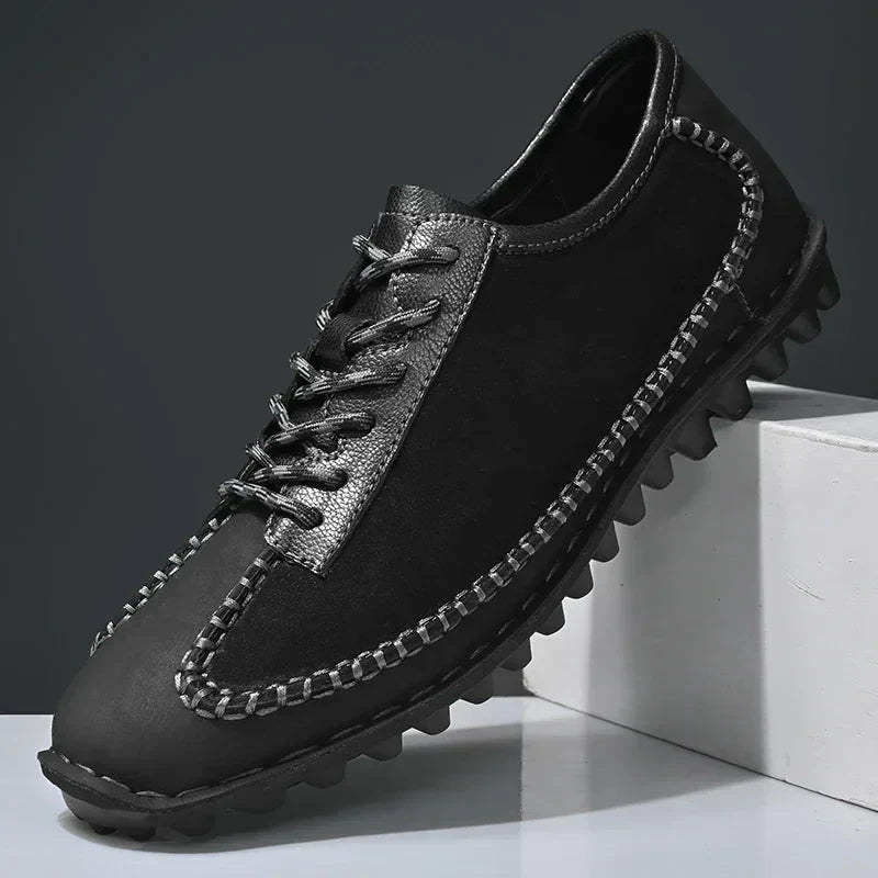 Chaussures en cuir patiné - Robert
