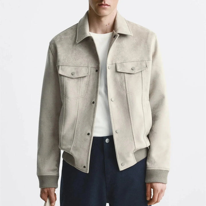 Veste effet daim pour homme - Marceau