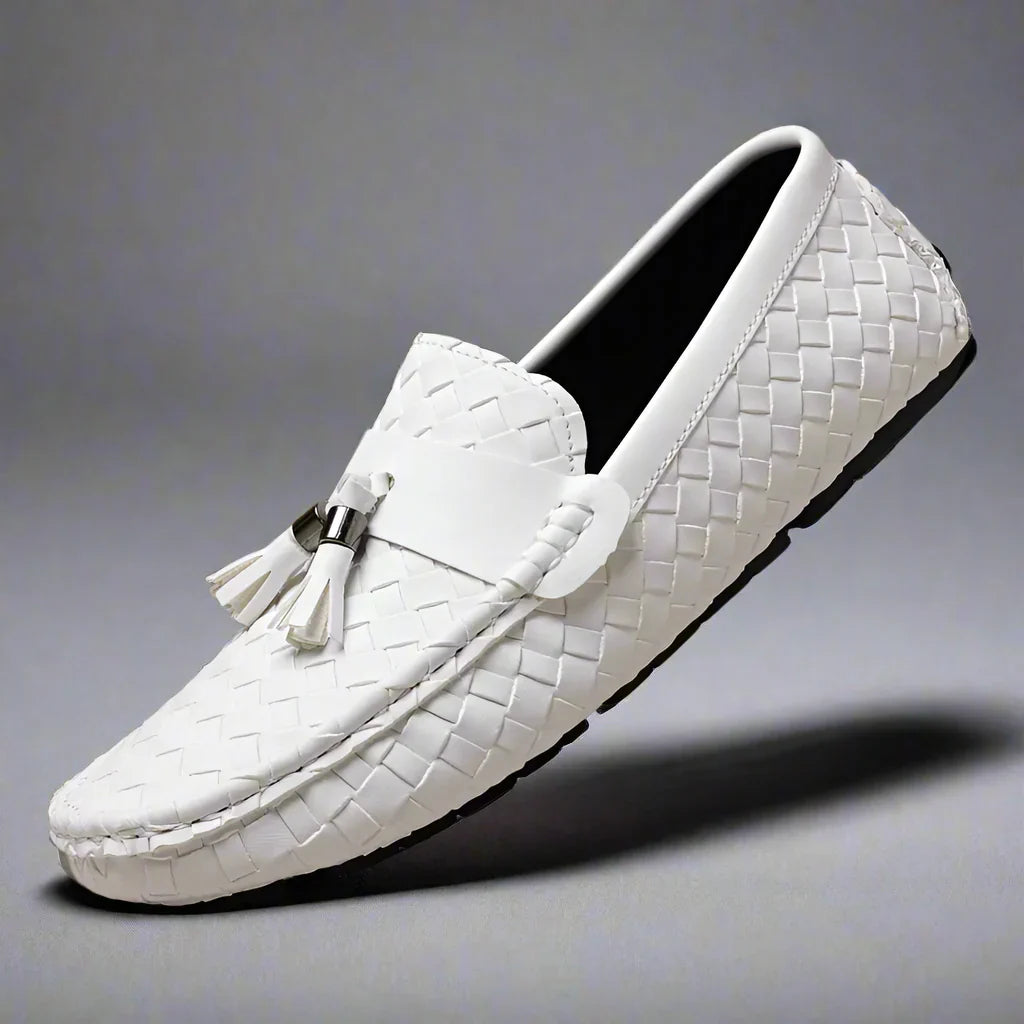Mocassins en cuir à glands - Davin