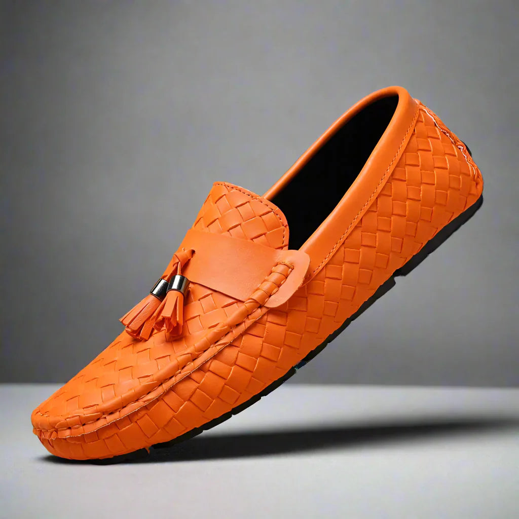 Mocassins en cuir à glands - Davin