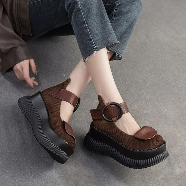 Chaussures à semelles compensées - Rinoa