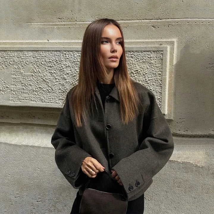 Veste à col roulé souple - Irvène