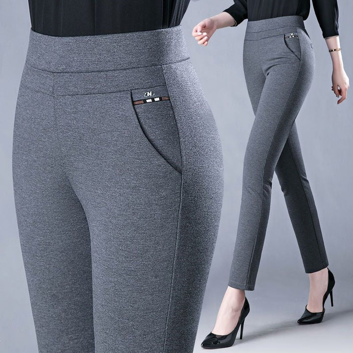 Pantalon Ilva - Coupe ajustée et taille haute pour une élégance stylée