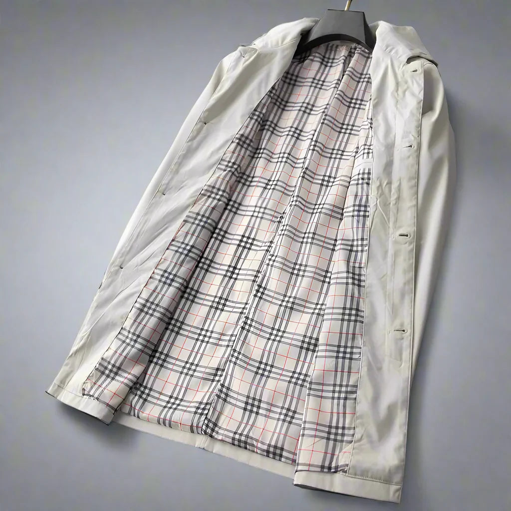 Manteau élégant pour homme avec doublure classique - Darion