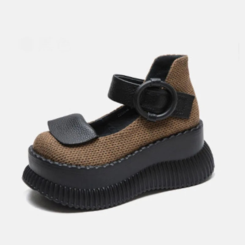 Chaussures à semelles compensées - Rinoa