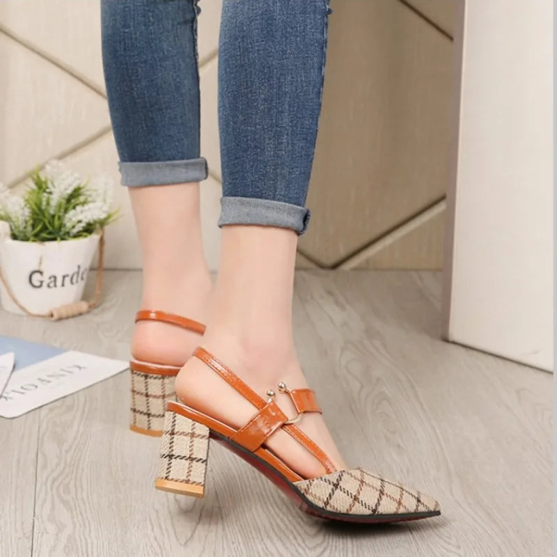 Chaussure à talon moyen - Regina