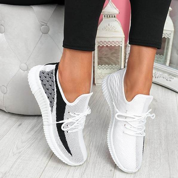 Lora - Chaussures à lacets respirantes pour femmes, pour le confort et le style