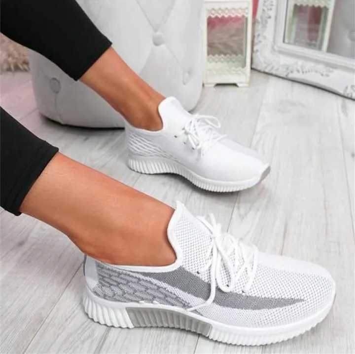 Lora - Chaussures à lacets respirantes pour femmes, pour le confort et le style