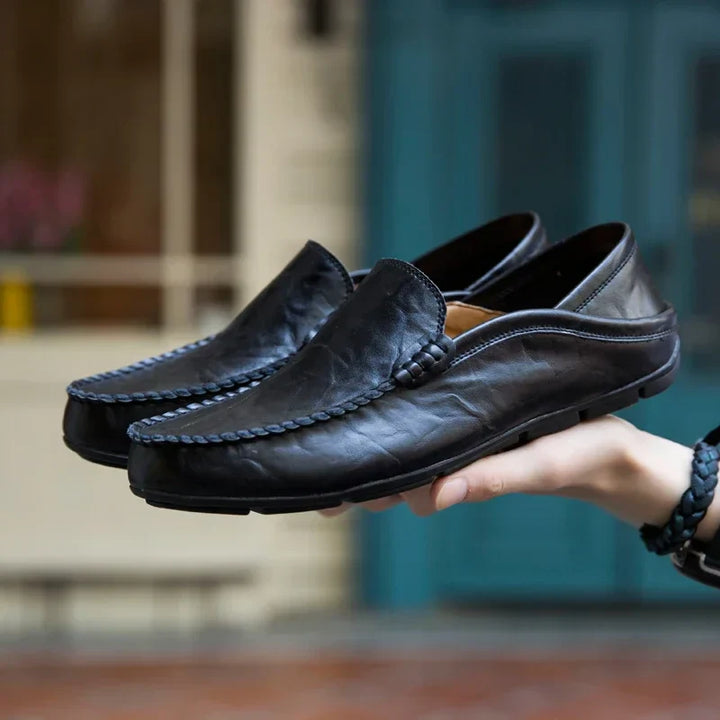Chaussures à enfiler en cuir végétalien - Mutombo