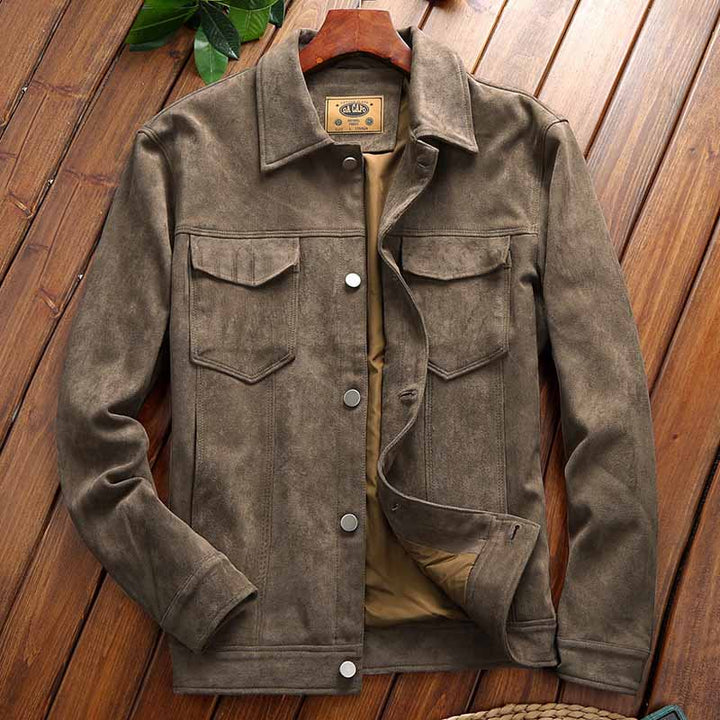 Veste en daim pour homme - Massimo