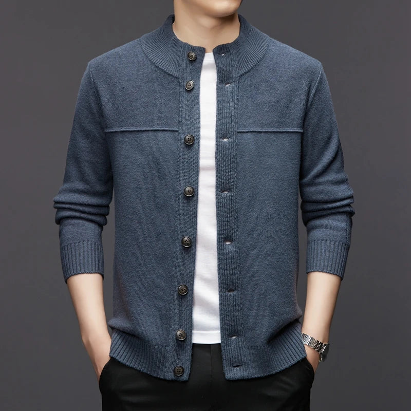 Gilet tricoté pour homme avec boutons - Elian