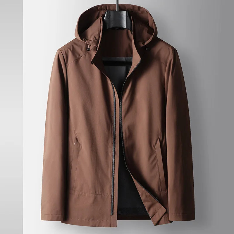 Veste imperméable à capuche pour homme - Nadir