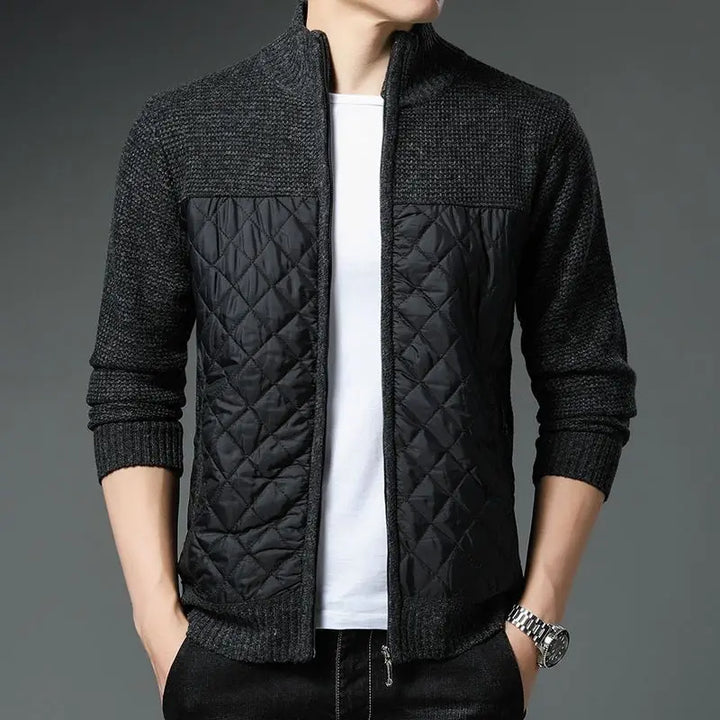 Veste en maille matelassée pour hommes - Foster
