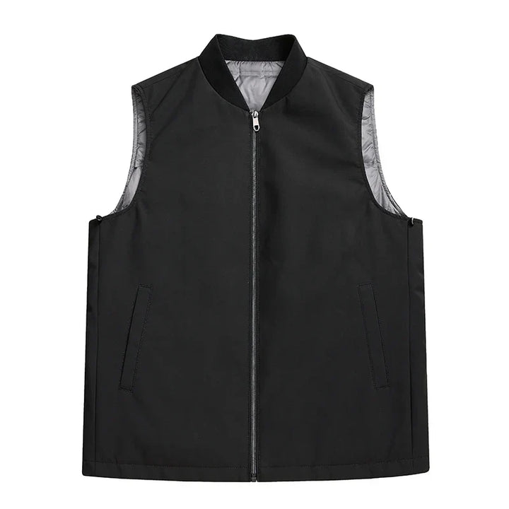 Manteau matelassé imperméable végétalien avec fermeture éclair dissimulée - Soren