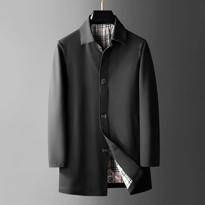 Manteau élégant pour homme avec doublure classique - Darion