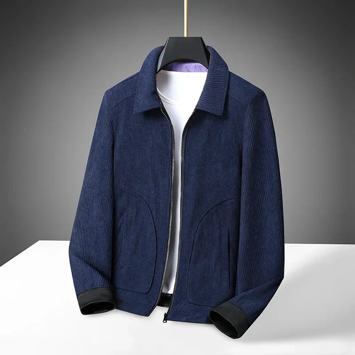 Veste zippée en velours côtelé pour homme - Emeric